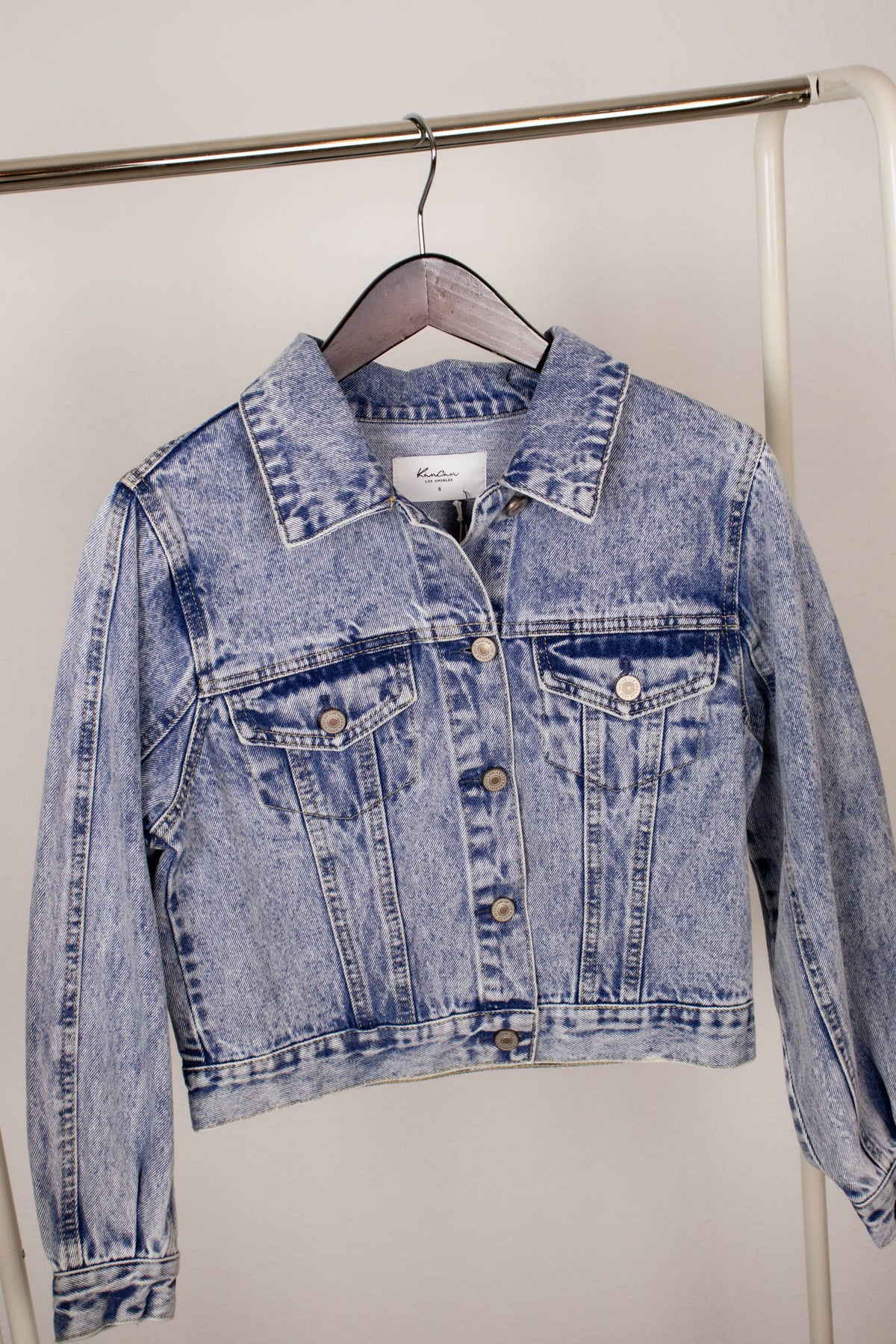 Justice Balloon Sleeve Denim Jacket KanCan Shop now to discover